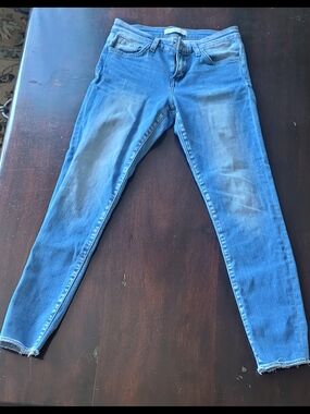 Flying Monkey Light Blue Skinny Jeans with Faded Wash